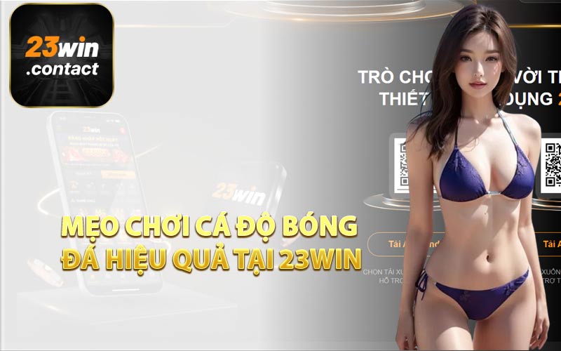 Mẹo Chơi Cá Độ Bóng Đá Hiệu Quả Tại 23WIN